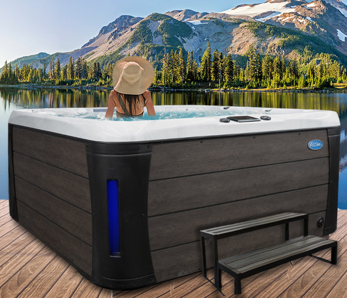 Calspas hot tub being used in a family setting - hot tubs spas for sale Utica